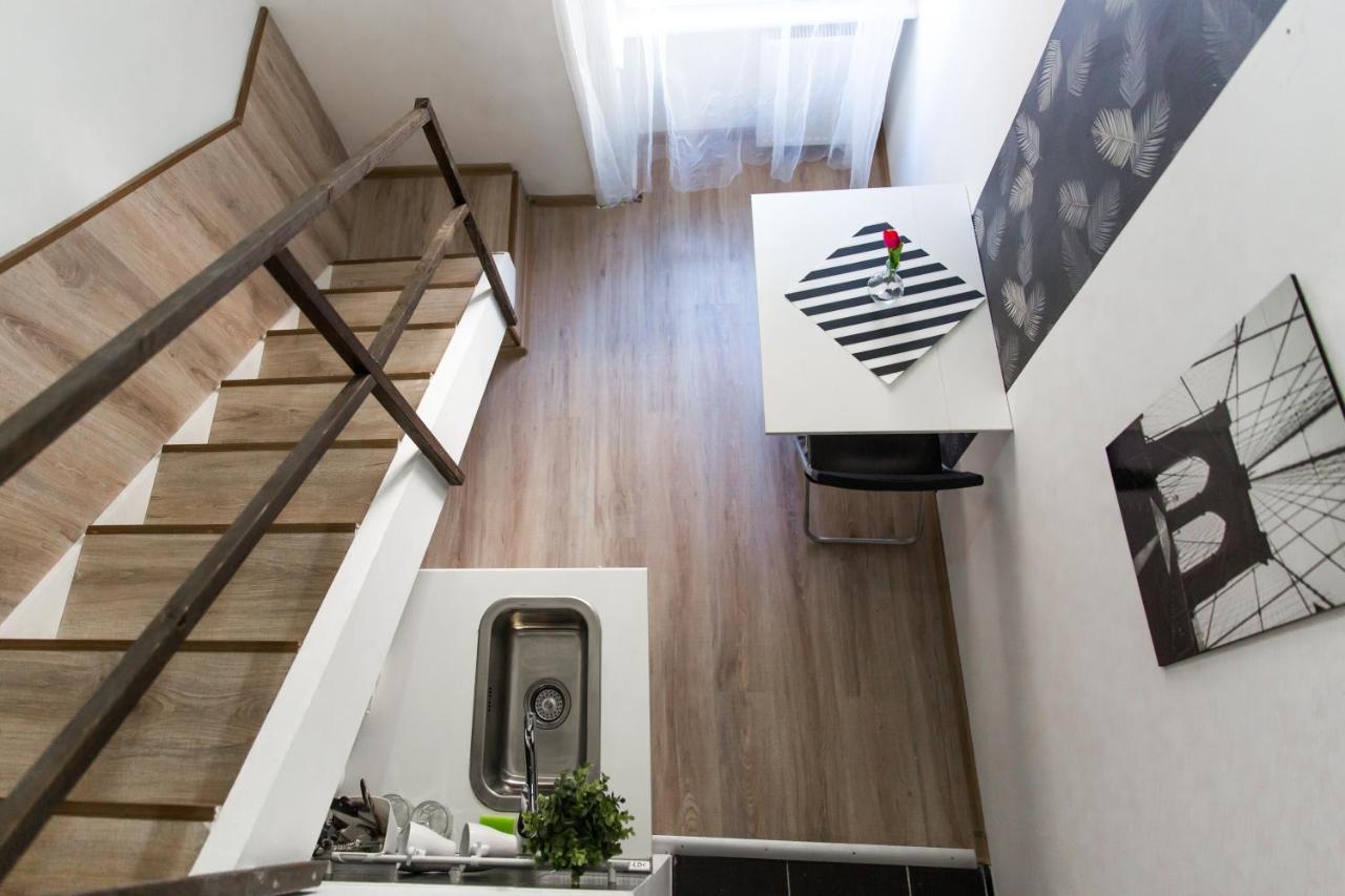 Central Budget Lofts Leilighet Budapest Eksteriør bilde